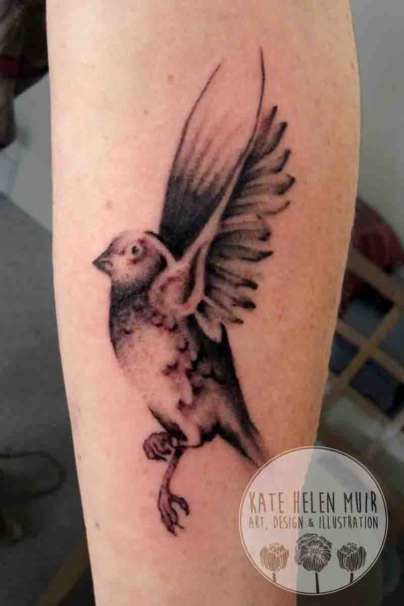 Flying Bird Tattoo | KateHelenMuir